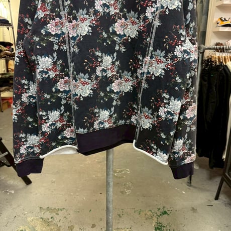KITH PANEL CREWNECK SWEAT NAVY MULTI MEDIUM 17549
