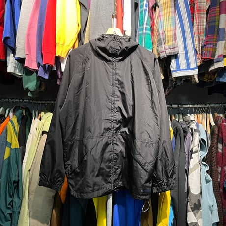 STUSSY NYLON ZIP UP JACKET BLACK MEDIUM 69676