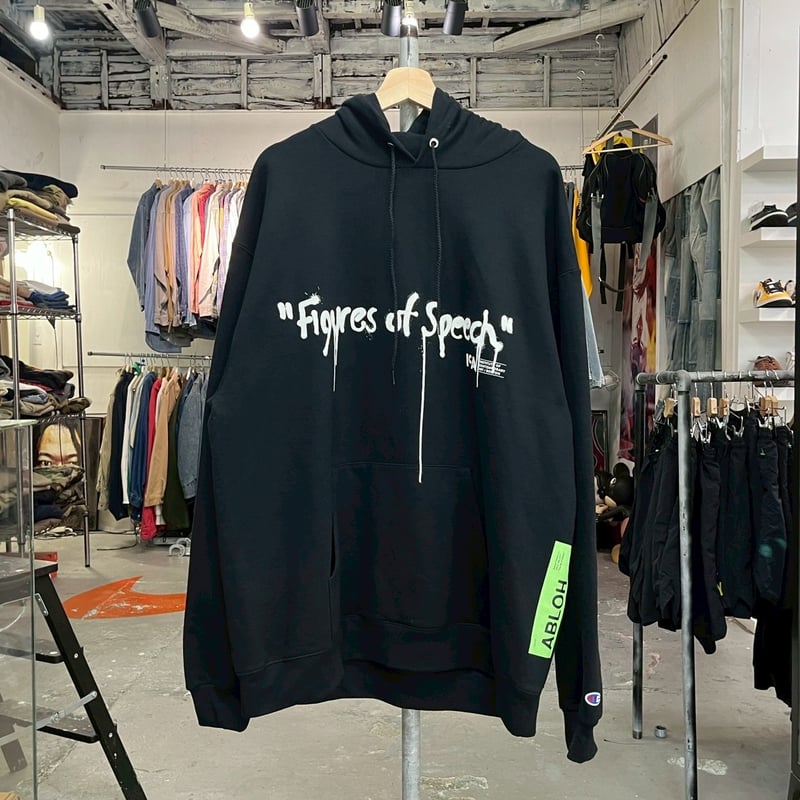 VIRGIL ABLOH × CHAMPION ICA GRIM REAPER HOODIE