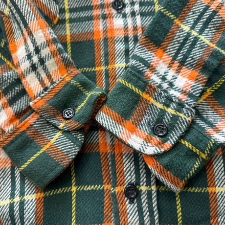 BIG MAC 70S~80S CHECK SHIRT MEDIUM 20743