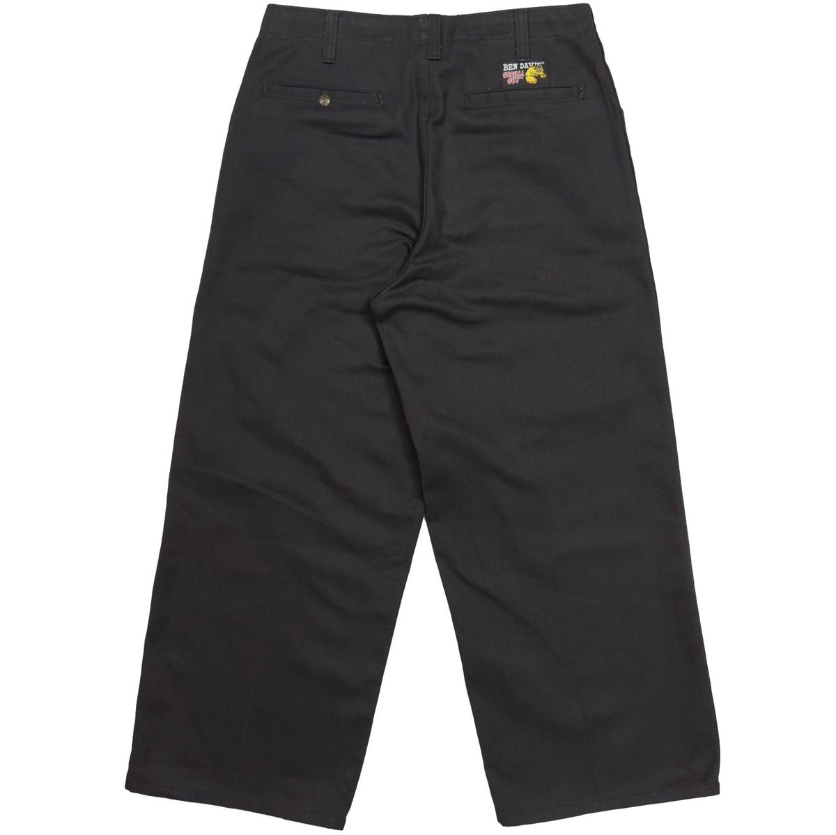 BEN DAVIS GORILLA CUT WORK PANT BLACK W34 02728