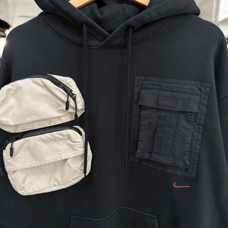 NIKE × TRAVIS SCOTT NRG AG UTILITY HOODIE CU0458-010 BLACK LARGE 34154