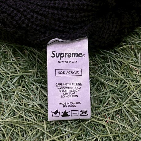Supreme LOOSE GAUGE BEANIE BLACK 17618