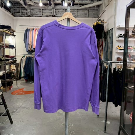 Supreme BOX LOGO LS TEE PURPLE MEIDUM 71741