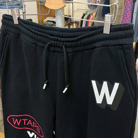 WTAPS ACADEMY BLACK EYES SWEAT PANT 04 241ATDT-CSM09 81308
