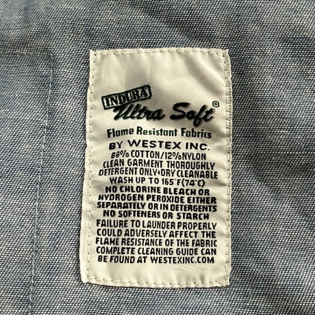 CARHARTT FR BUTTON WORK SHIRT 3XL 45139