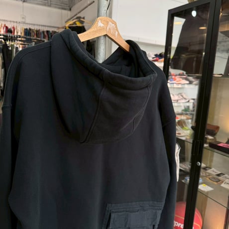 NIKE × TRAVIS SCOTT NRG AG UTILITY HOODIE CU0458-010 BLACK LARGE 34154