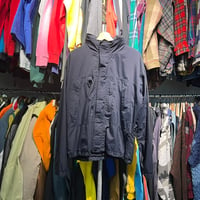 POLO SPORT 90S NYLON ZIP UP JACKET NAVY MEDIUM 69660