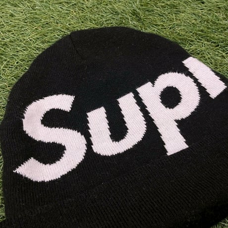 Supreme 23AW BIG LOGO BEANIE BLACK 87867
