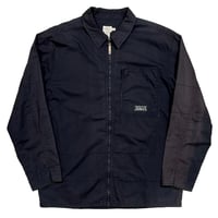 CALVIN KLEIN JEANS 90-00S COTTON ZIP JACKET LARGE NAVY 92681