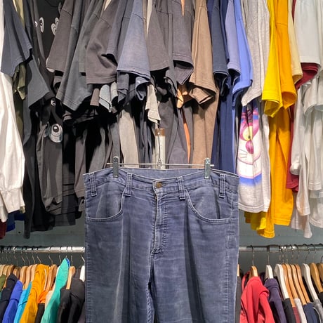 LEVI'S 80S 519 CORDUROY PANT NAVY 33/32 88410