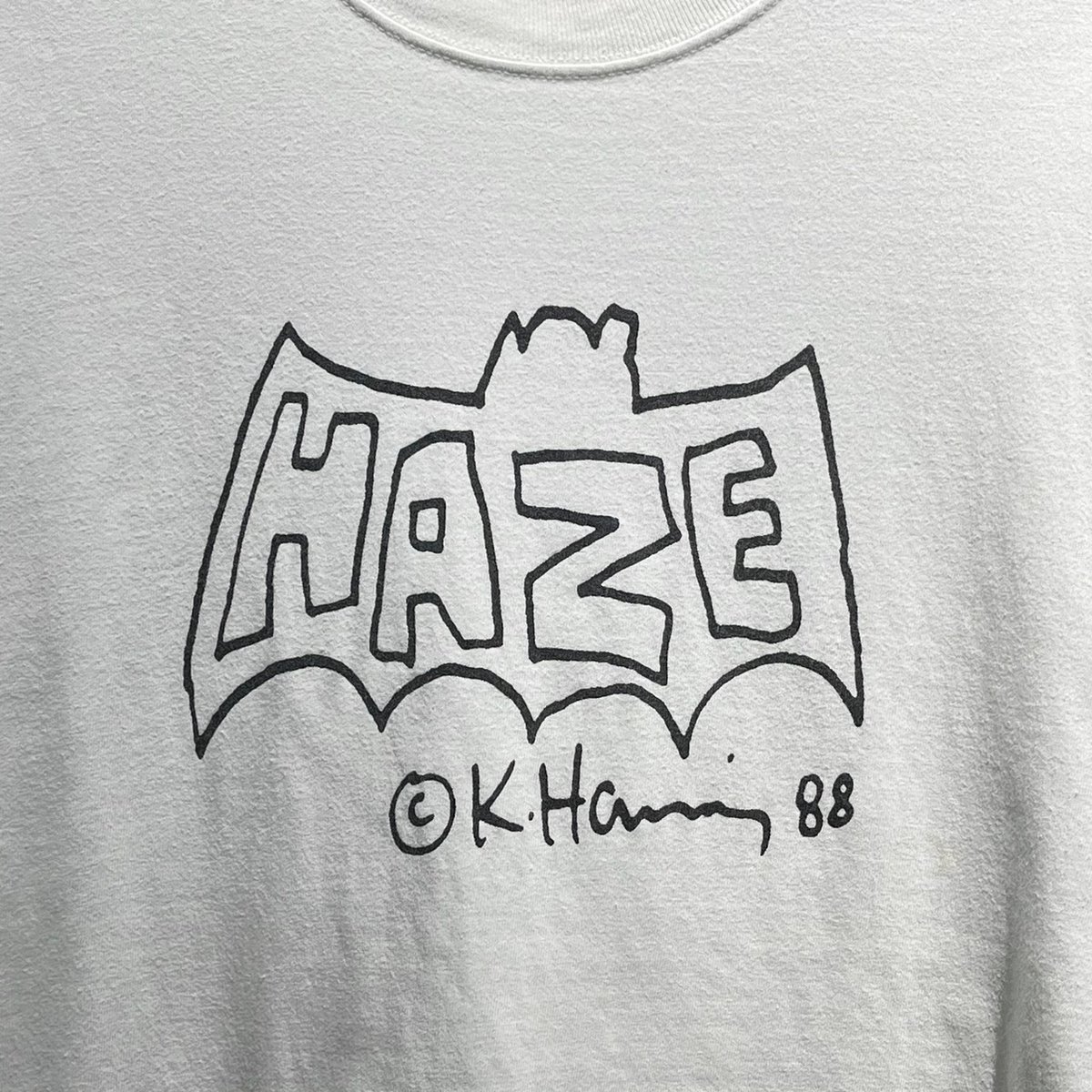 HAZE　スウェット　エリックヘイズ　キースヘリング　USA製　90s　00s HAZE スウェット エリックヘイズ キースヘリング USA製 90s 00s