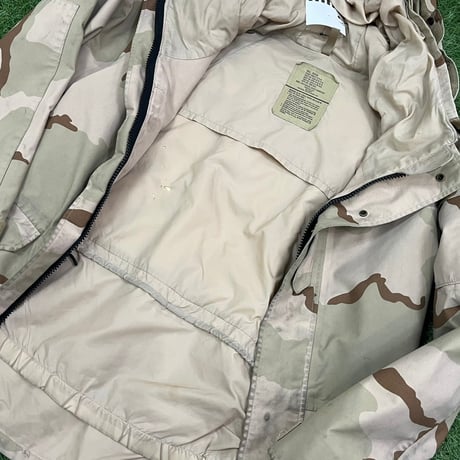 US ARMY 90S-00S ECWCS GORE-TEX DESART CAMO JACKET SMALL-REGULAR 24120