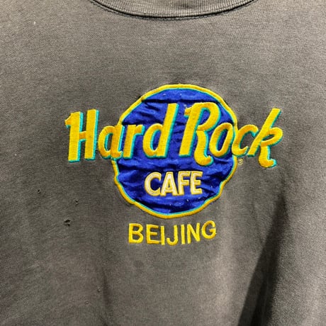 HARD ROCK CAFE LOGO SWEAT BLACK LARGE 94515