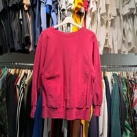 CHAMPION 90S NO EYE RW SWEAT RASPBERRY LARGE 04096