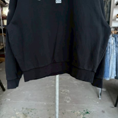 KITH × BATMAN THUGS VINTAGE NELSON CREWNECK BLACK LARGE 67331