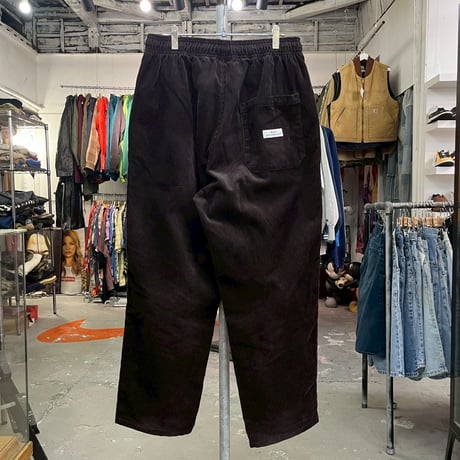 WTAPS SDDT2003 TROUSERS COTTON CORDUROY BROWN 02 242TQDT-PTM05 36999