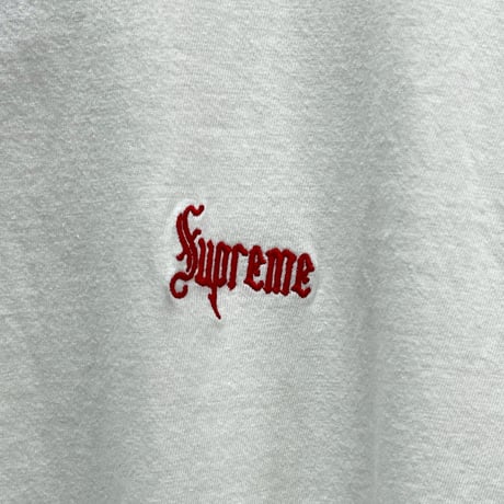 Supreme OLD ENGLISH TEE WHITE LARGE 51138