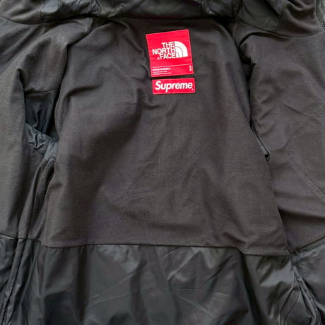 Supreme × THE NORTH FACE LEATHER MOUNTAIN PARKA BLACK SMALL 75644