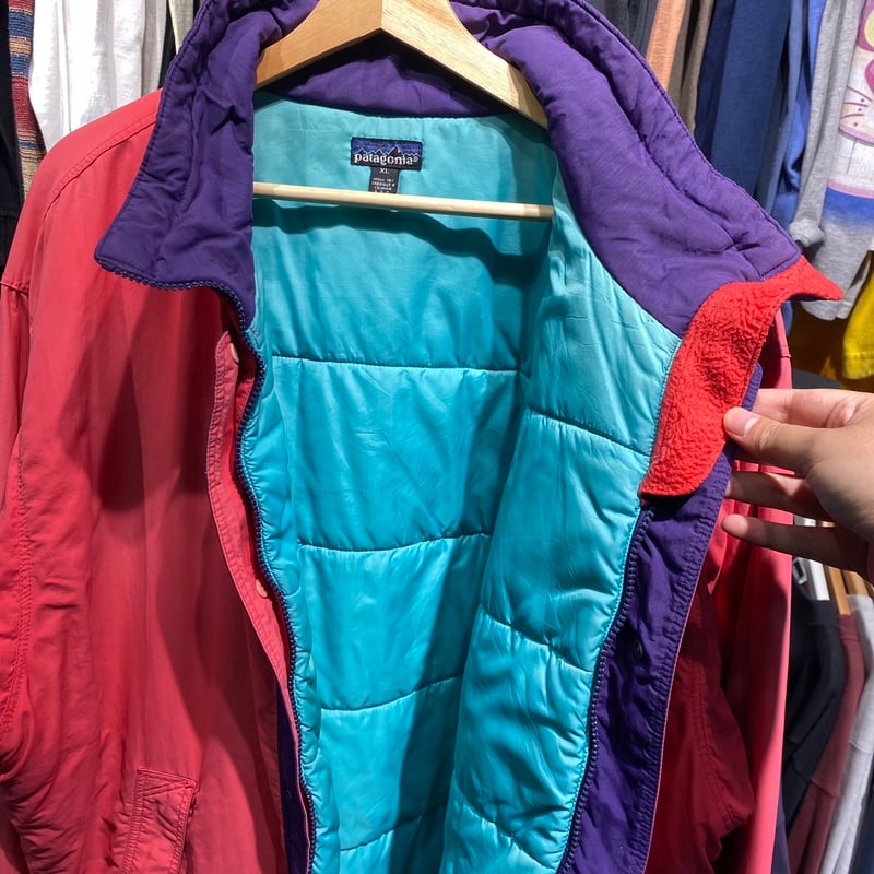 PATAGONIA 90S FALL LINE INSULATED JACKET PINK X PATAGONIA 90S FALL LINE INSULATED JACKET PINK X