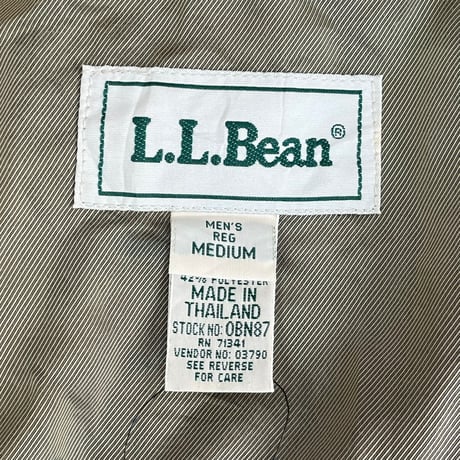 L.L.BEAN 00S MOLESKIN JACKET YELLOW MEDIUM 87072
