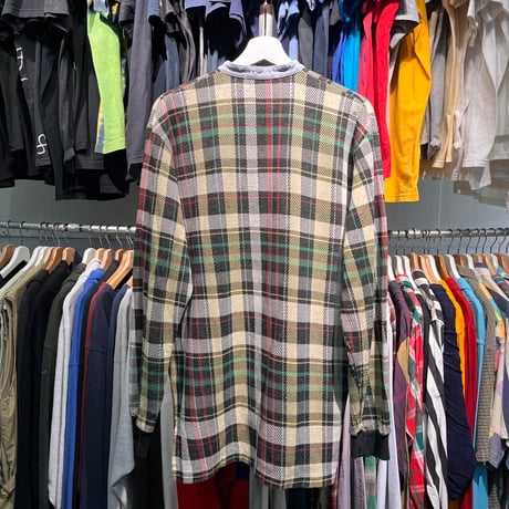 POLO RALPH LAUREN HENRY NECK CHEAK LS MULTI MEDIUM 06314