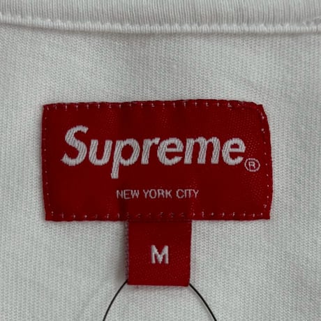Supreme SMALL BOX LS TEE WHITE MEDIUM 98382