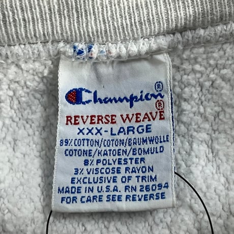 CHAMPION 90-00S RW SWEAT KENTUCKY GREY XXXL 62859