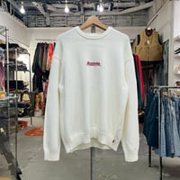 Supreme OLD ENGLISH SWEATER IVORY MEDIUM 79743