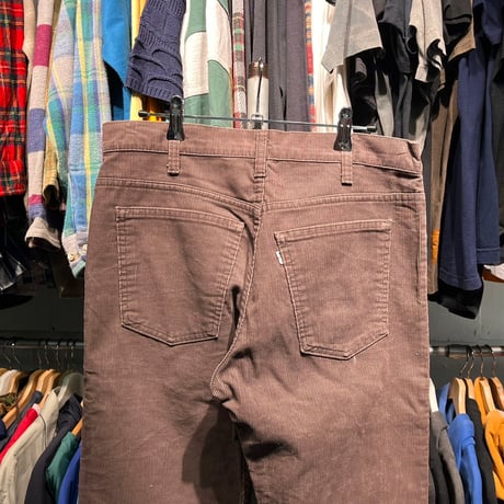 LEVI'S 80S 519 CORDUROY BROWN 32/30 69762