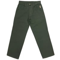 DRAWLS BAGGY JEANS GREEN LARGE 61369