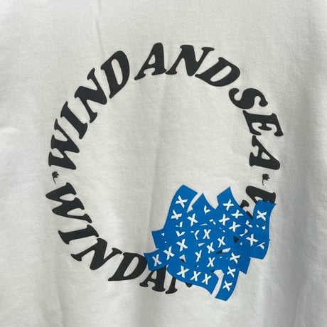 WIND AND SEA × GOD SELECTION CIRCLE LOGO HOODIE XXX WHITE LARGE 31732