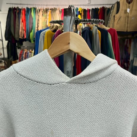 ESSENTIALS LOGO KNIT HOODIE WHITE XL 51106