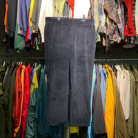 BROOKS BROTHERS 90S CORDUROY SLACKS NAVY 36 98741