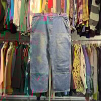 CARHARTT 00S DOUBLEKNEE DENIM WORKPAT 38/32 32416