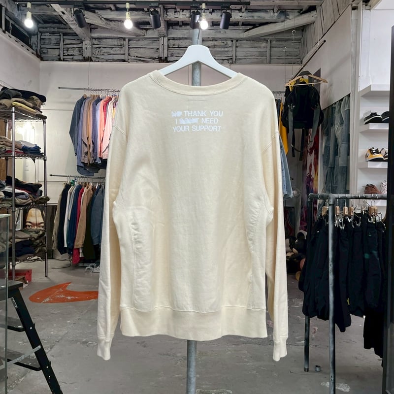 WASTED YOUTH SEASON1 CREWNECK SWEATSHIRT BEIGE