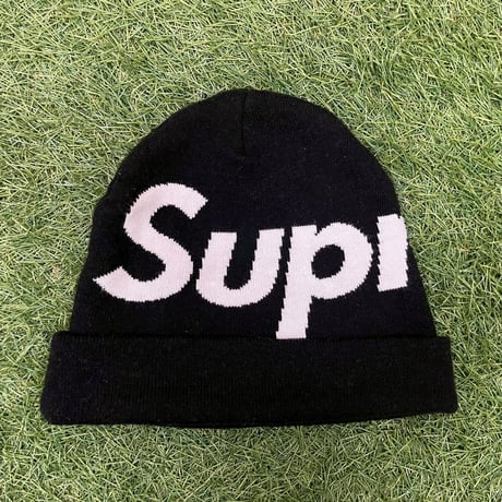 Supreme 23AW BIG LOGO BEANIE BLACK 87867