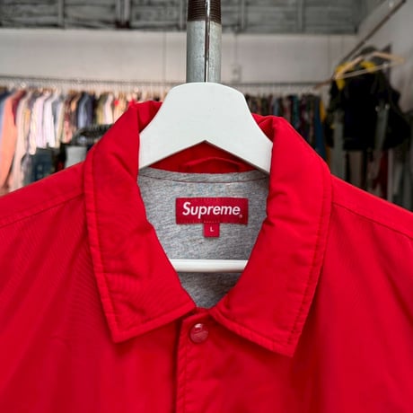 Supreme FIVE BOROUGHS COACHES JACKET RED LARGE 70468