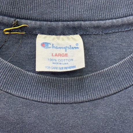 CHAMPION 90S SCRIPT LOGO NAVY LARGE 22477