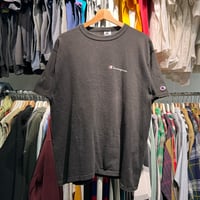 CHAMPION 90S SCRIPT LOGO BLACK LARGE 22482