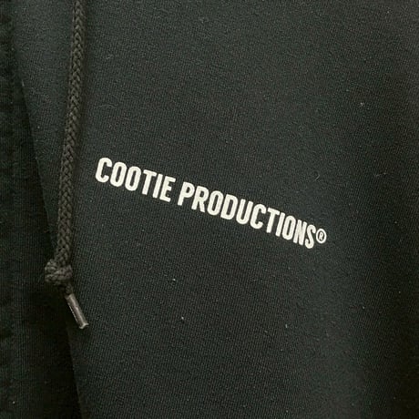 COOTIE DRY TECH OVERSIZED SWEAT ZIP UP HOODIE BLACK XL 87893