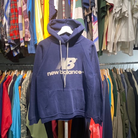 NEW BALANCE 90S LOGO HOODIE GREY LARGE 54918