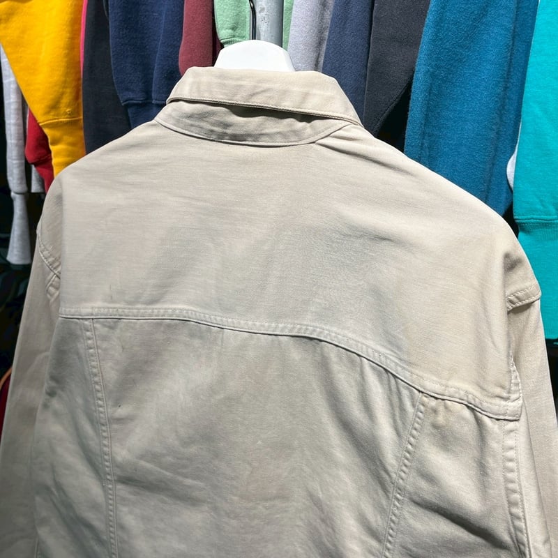 FOREMOST 60S カツラギ TRACKER JACKET BEIGE fits LAR