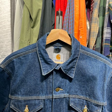 CARHARTT 90S DENIM TRACKER JACKET fits MEDIUM 35165
