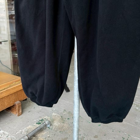 COOTIE FLEECE WIDE EASY PANTS BLACK LARGE 76693