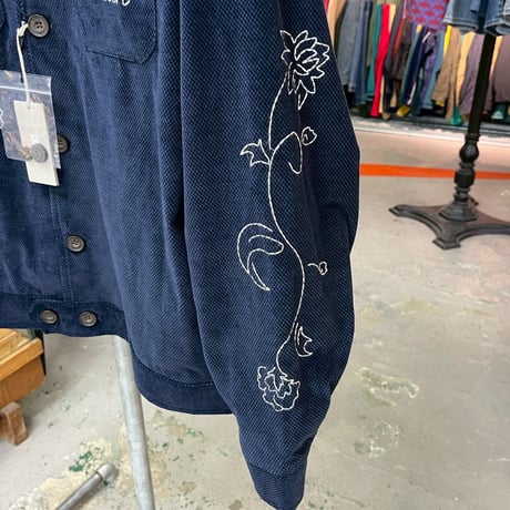KITH CLEMENT SOUVENIE JACKET NAVY MEDIUM 96847