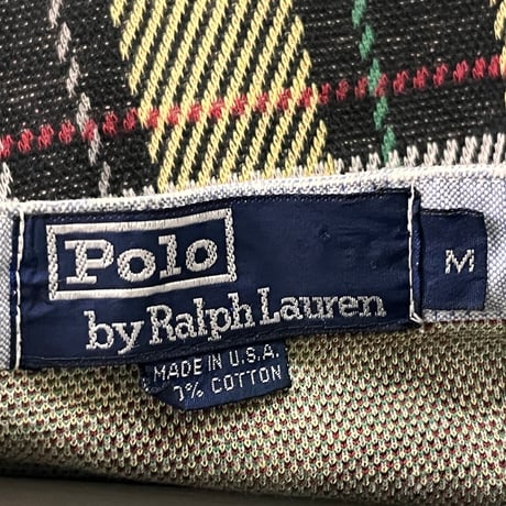 POLO RALPH LAUREN HENRY NECK CHEAK LS MULTI MEDIUM 06314