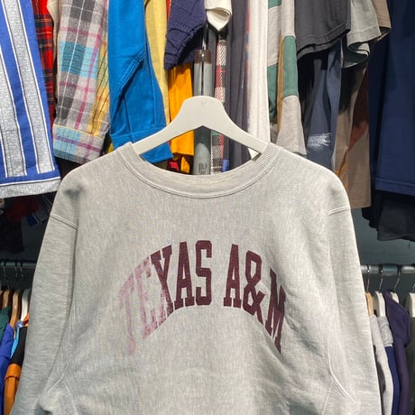 CHAMPION 90S RW SWEAT TEAS A&M GREY XL 69727