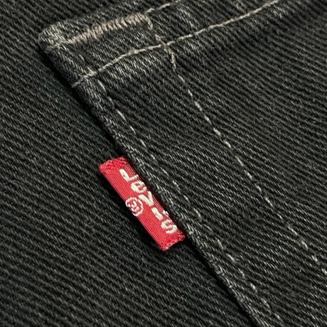 LEVIS 90S 505 BLACK DENIM PANT 38/32 64621