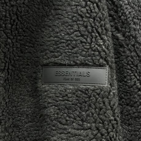 ESSENTIALS POLAR FLEECE FULLZIP JACKET  IRON MEDIUM 33248
